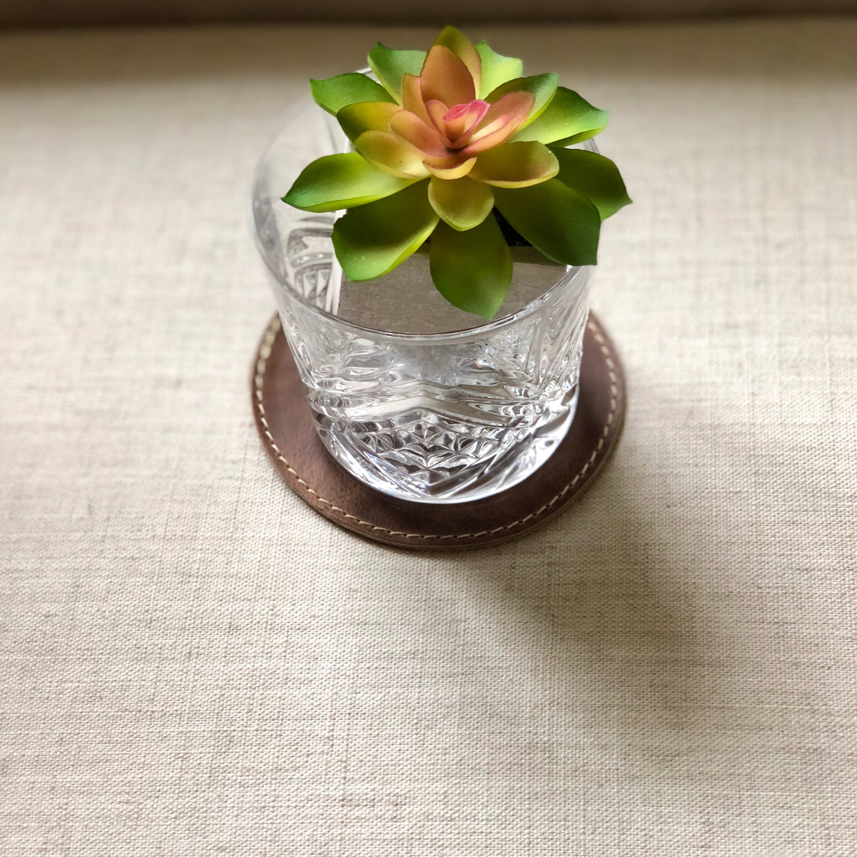 Premium Leather Placemats.