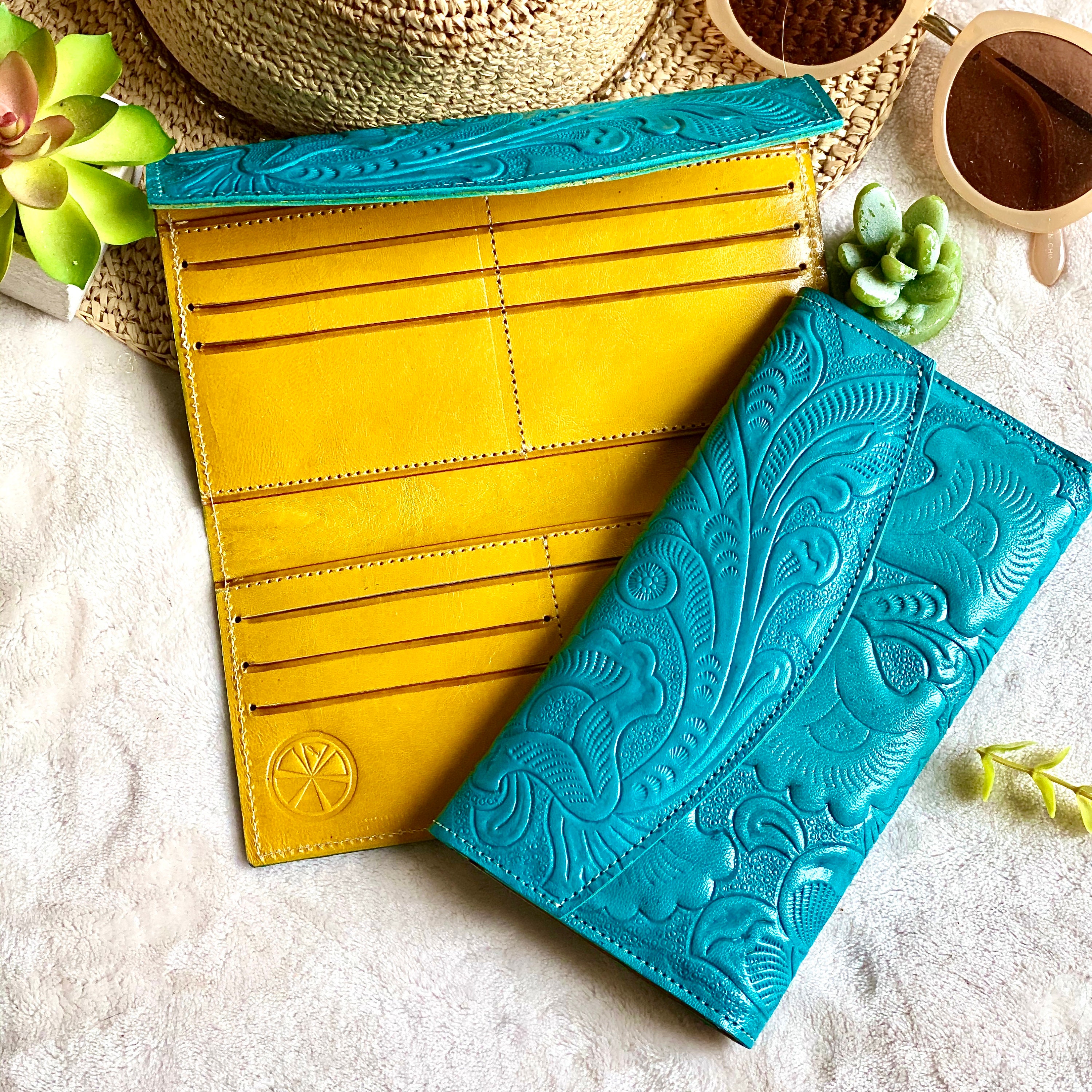 Custom Leather Wallets For Her IUCN Water