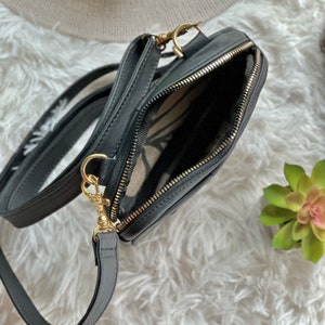 Personalized Embossed Leather Crossbody Bag Small Handbag - Etsy