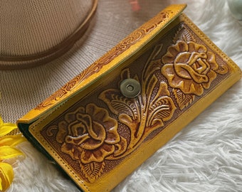 Leather wallets for women • trifold wallet • personalized gifts for her