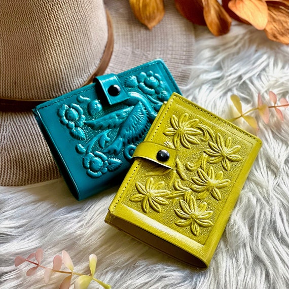 Carteras de cuero sostenible estilo vintage para mujer Cartera
