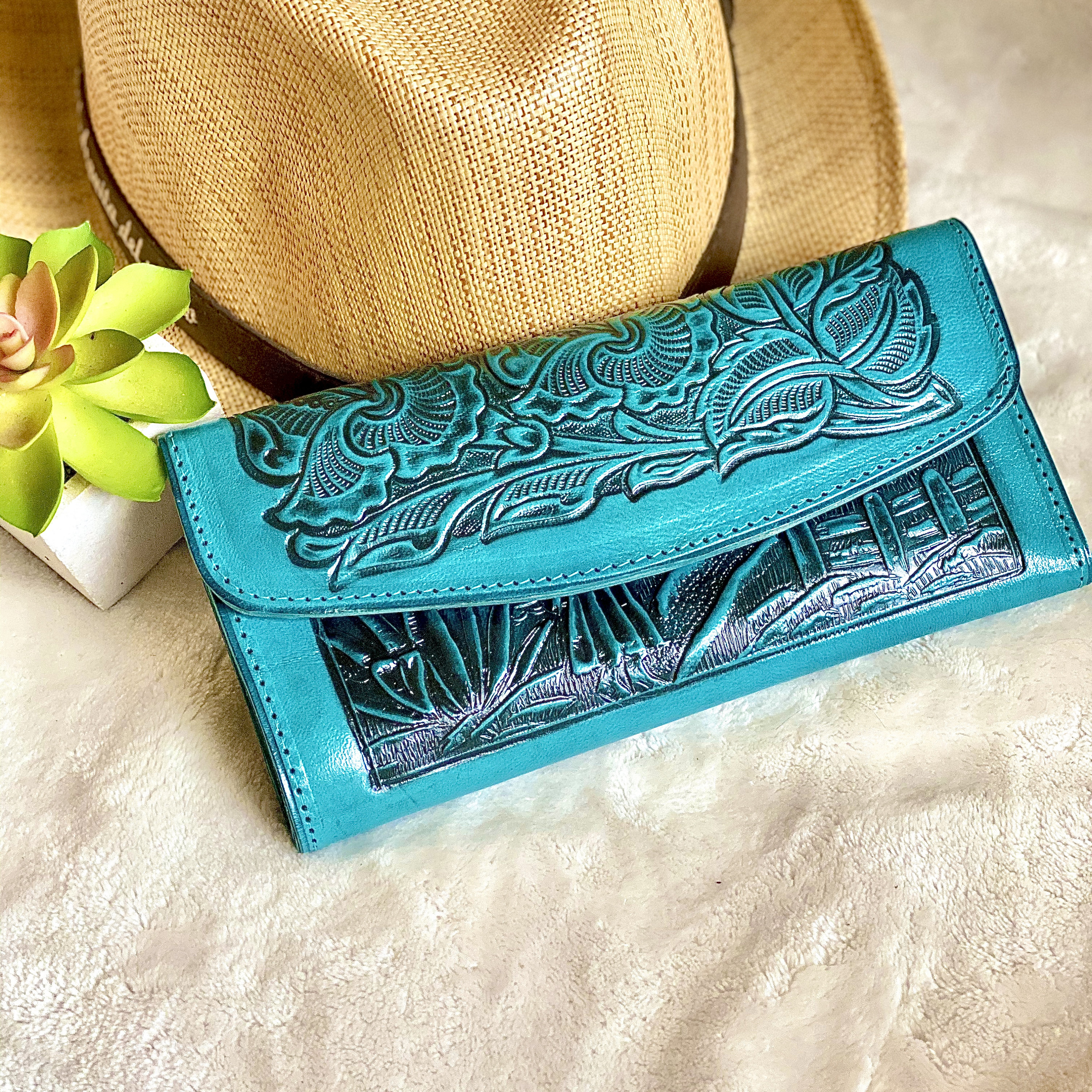 Western Leather wallets for women / Women leather wallet