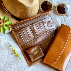 Soft Leather Wallet for Women • Slim Women’s Wallet • Personalized Gifts & Wallets for Women