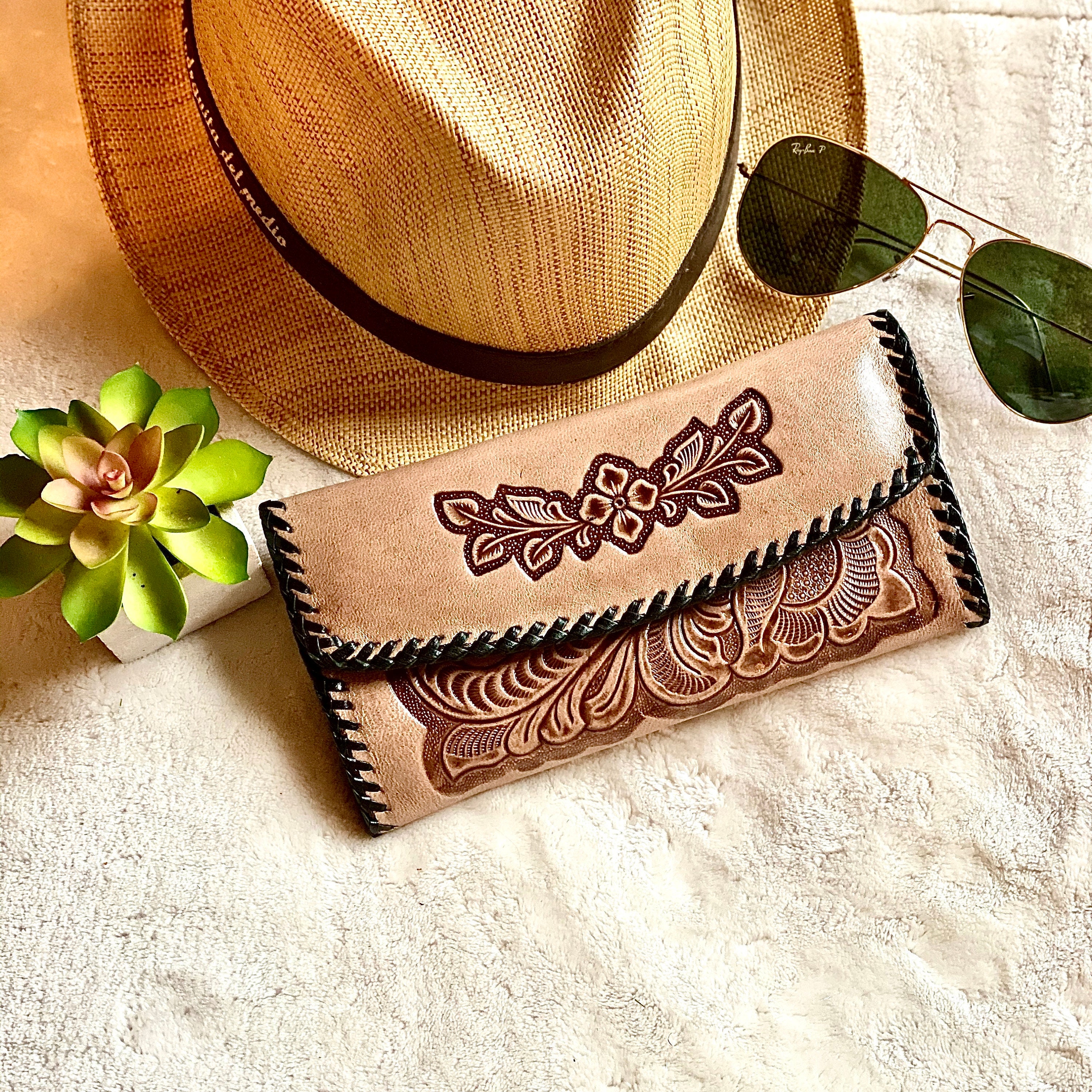 Leather wallet for women Handmade woman wallet Leather wallet women