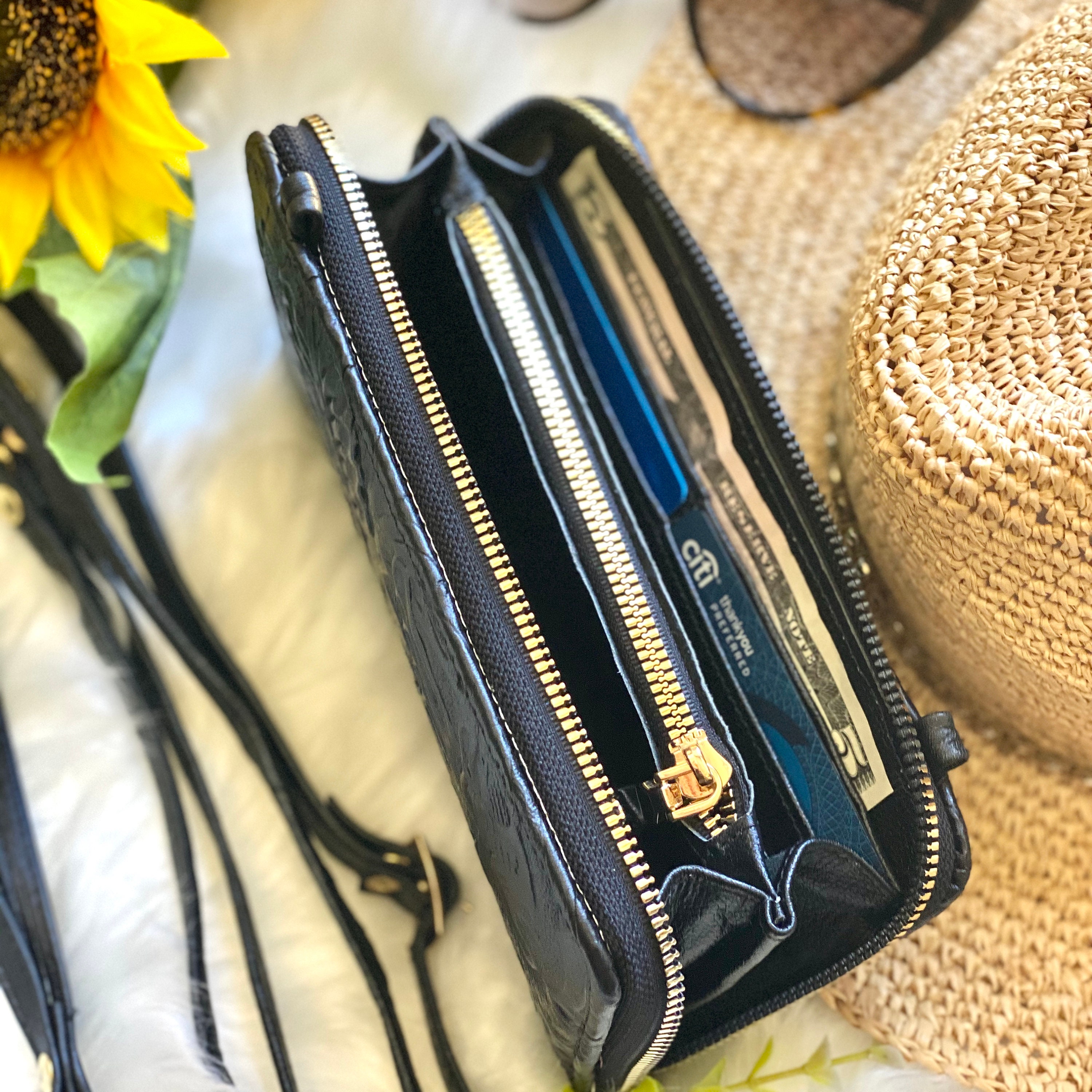 designer clutch wristlet