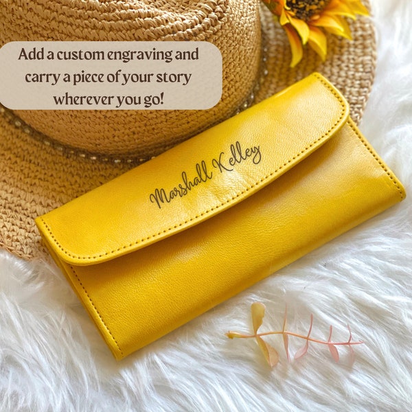 Buttery soft leather wallets for women • Leather accessories • Women's Wallet • leather gifts for her