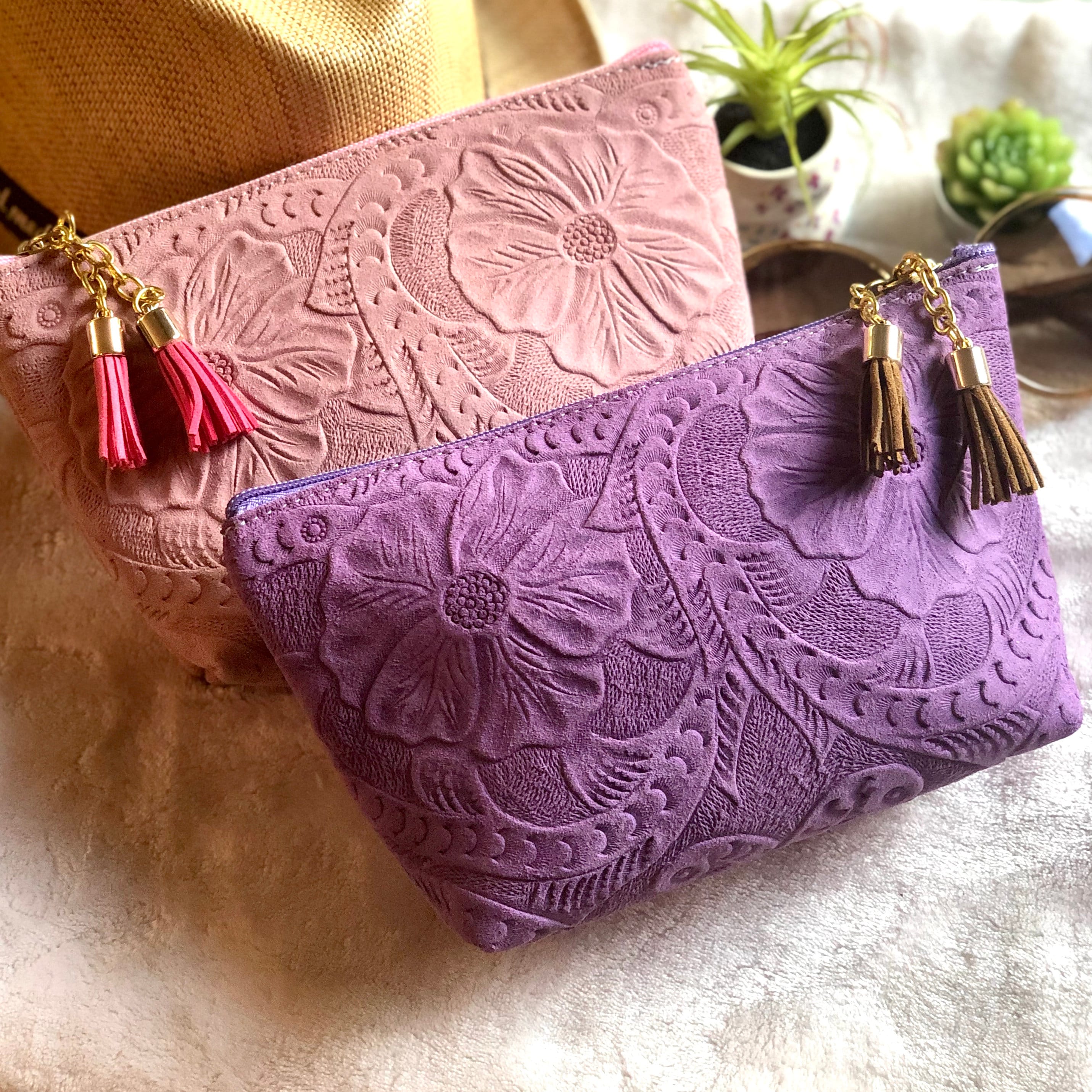 Download Cosmetic Bag, Make up Bag, Leather Bag, Handmade Leather ...