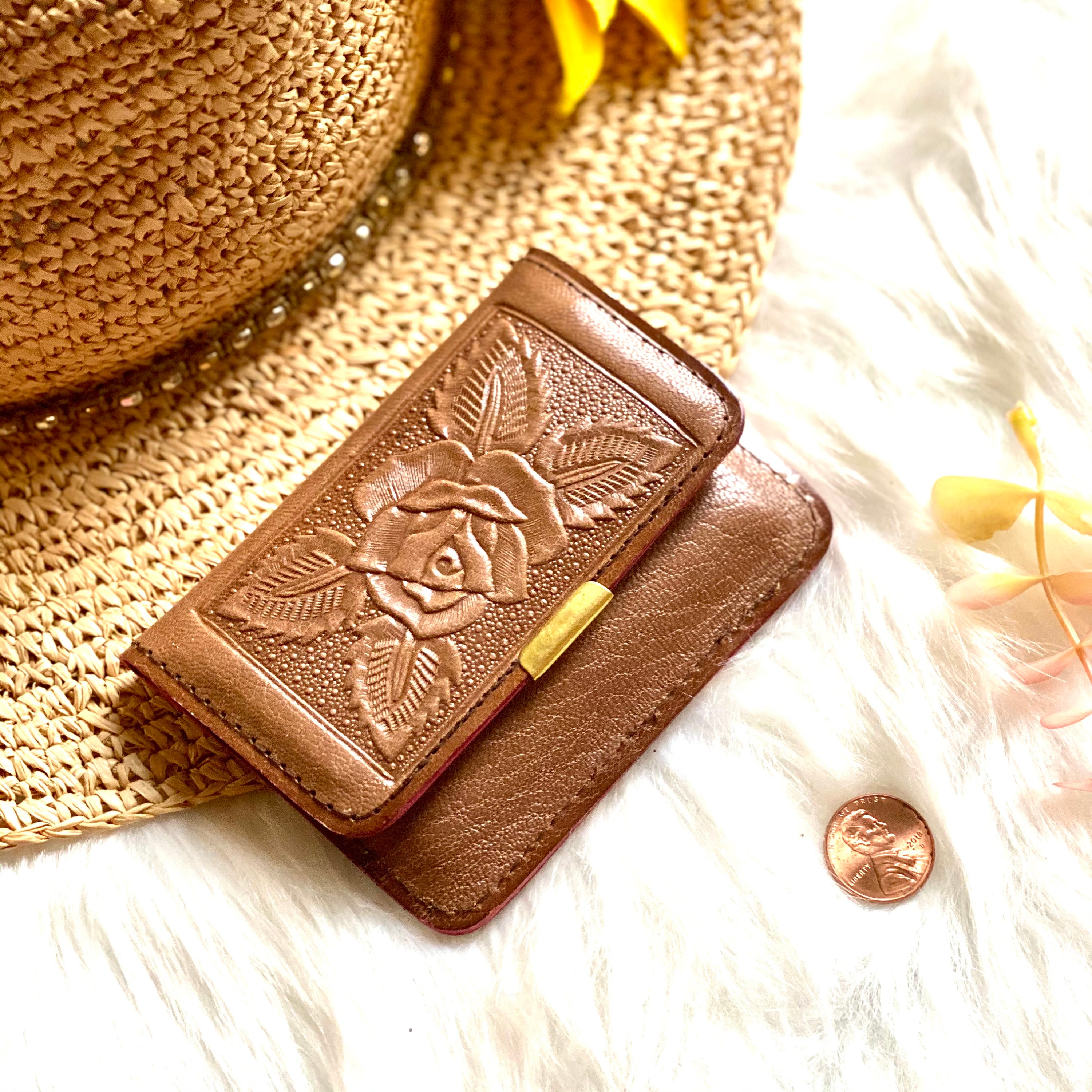 Small Leather Woman Wallet Leather woman wallets Wallets for women