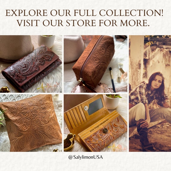 DEVOA　Hand made bag cow leather Hand Tooled Leather Cow Fur Western Style Bag Satchel Grants