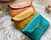 【SATIIIZ】Deon Vintage Keyring Wallet Deon Vintage Keyring Wallet - satiiiz