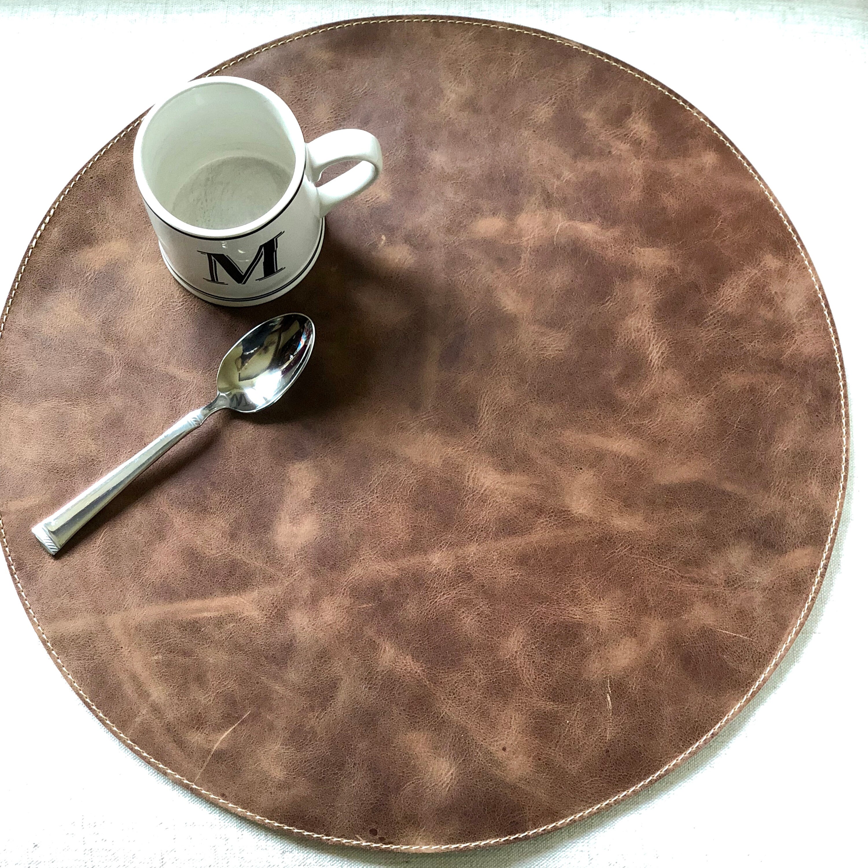 Premium Leather Placemats.