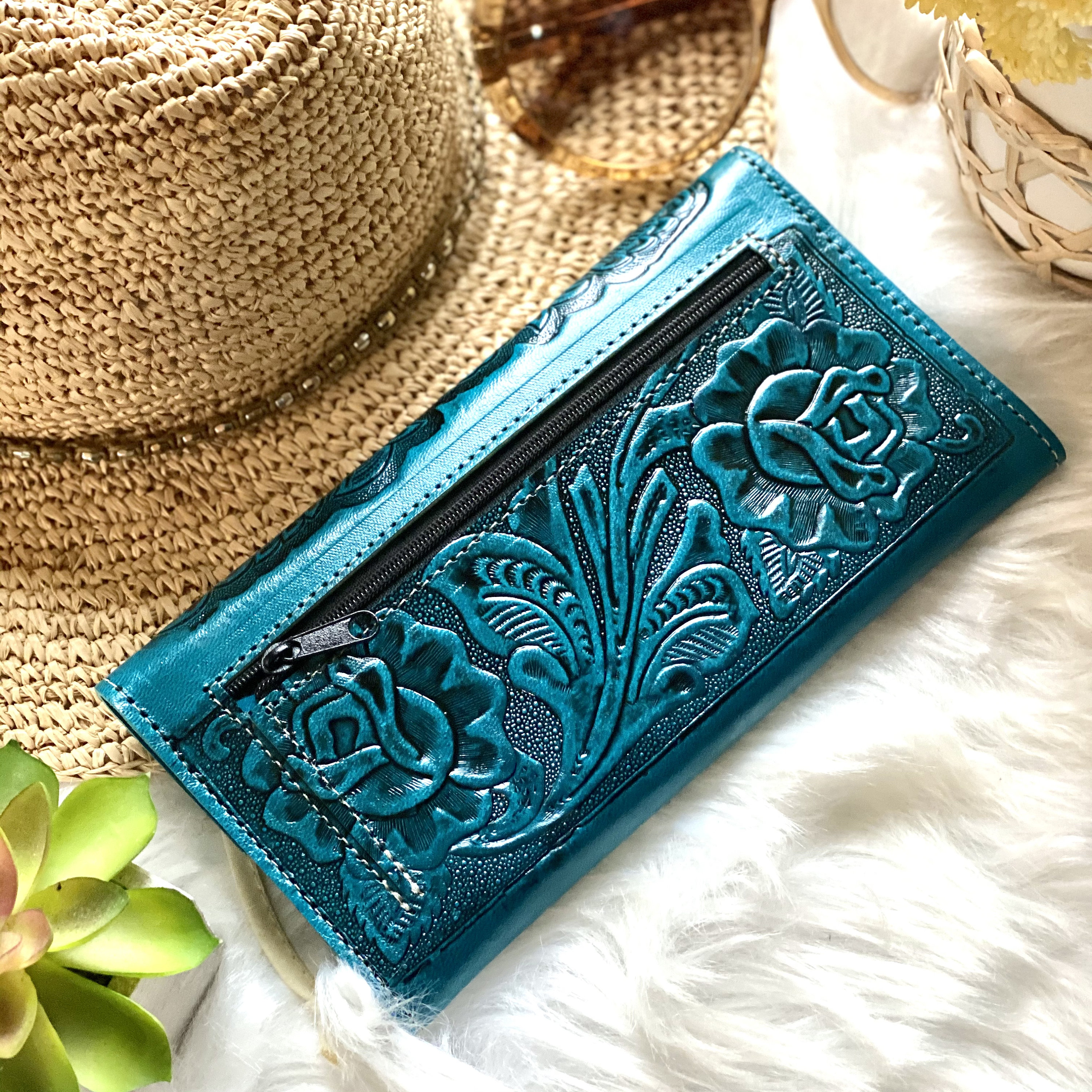 Authentic leather wallets for womenwomen's wallets gifts Etsy