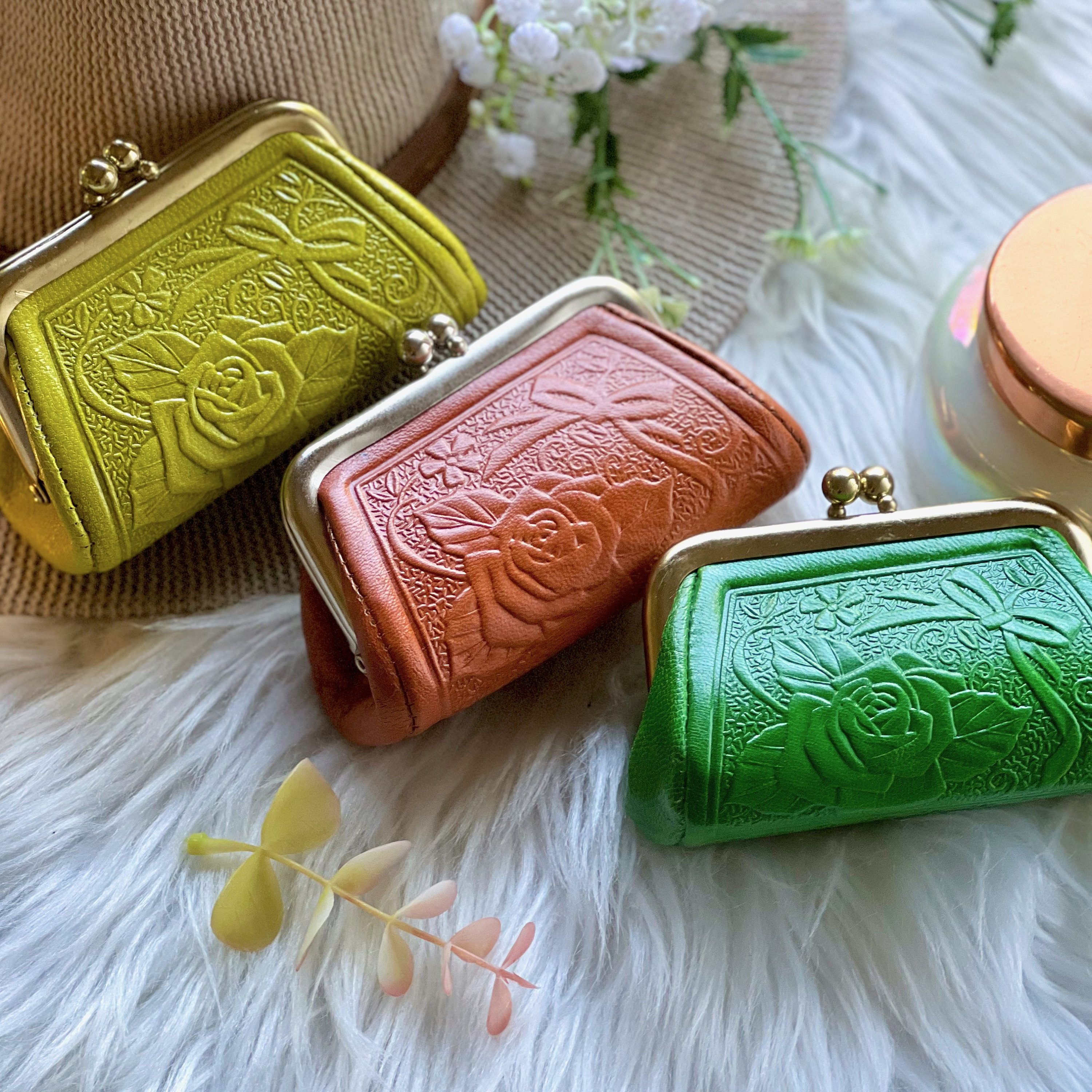 Flower coin purse deals