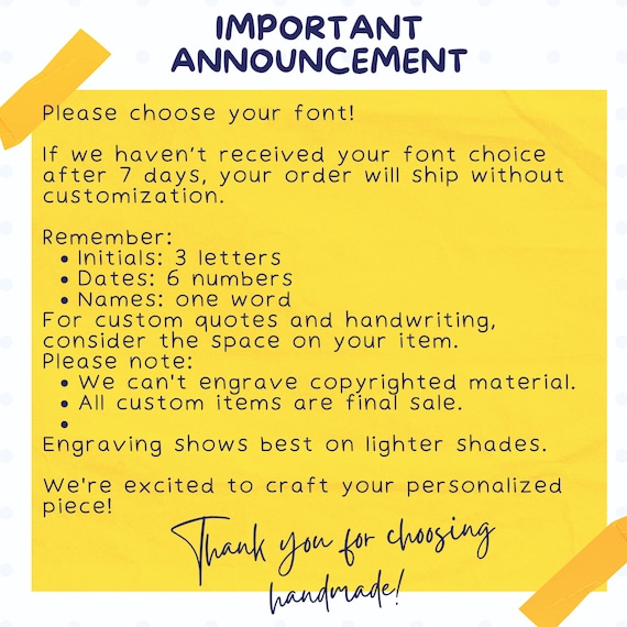 Custom Laser Engraved Sign -10cm X 10cm / 4inches X 4inches TLC-051 - Foto 8