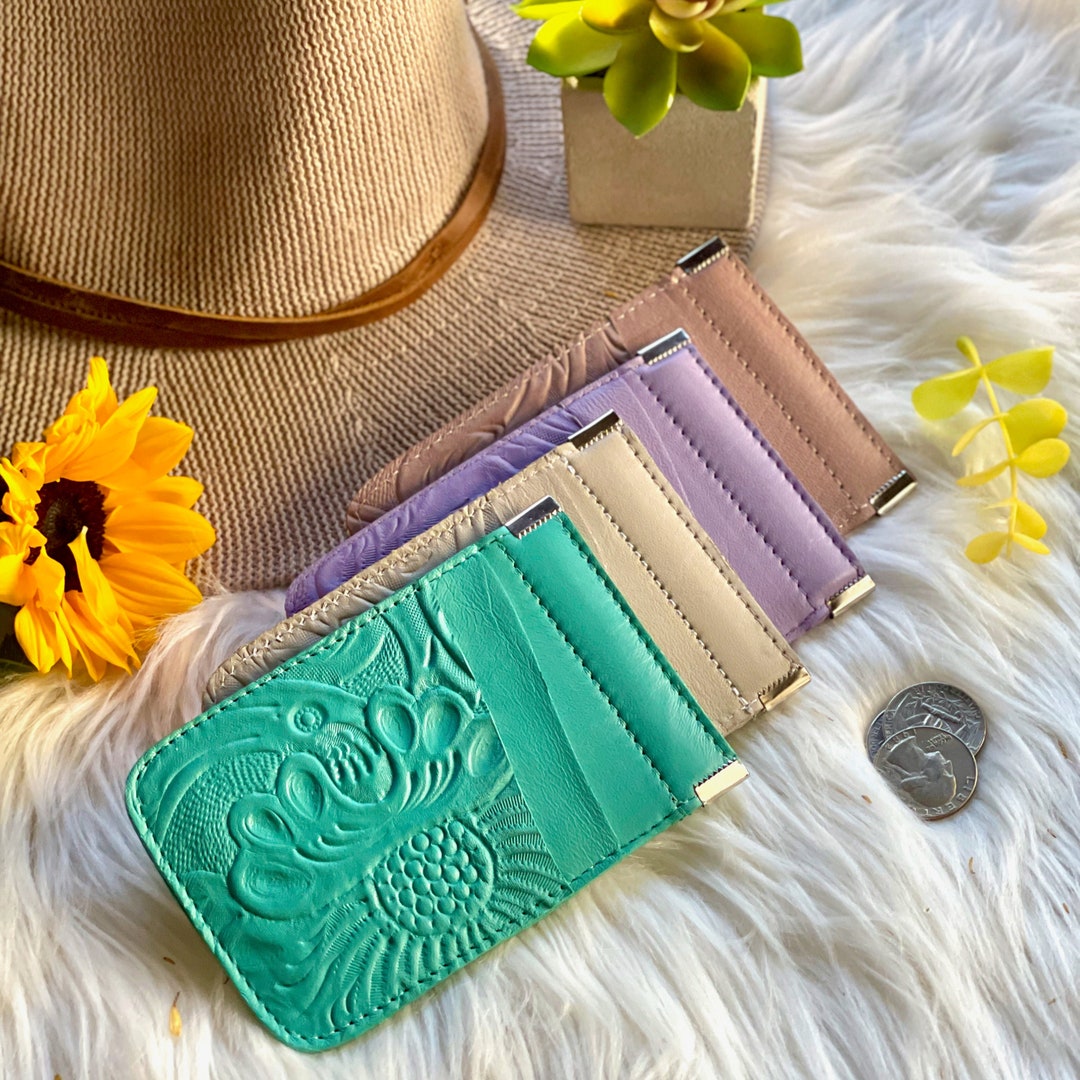 Cute Fun Colors Card Holders Flowers Lovers Wallets Small Wallets for