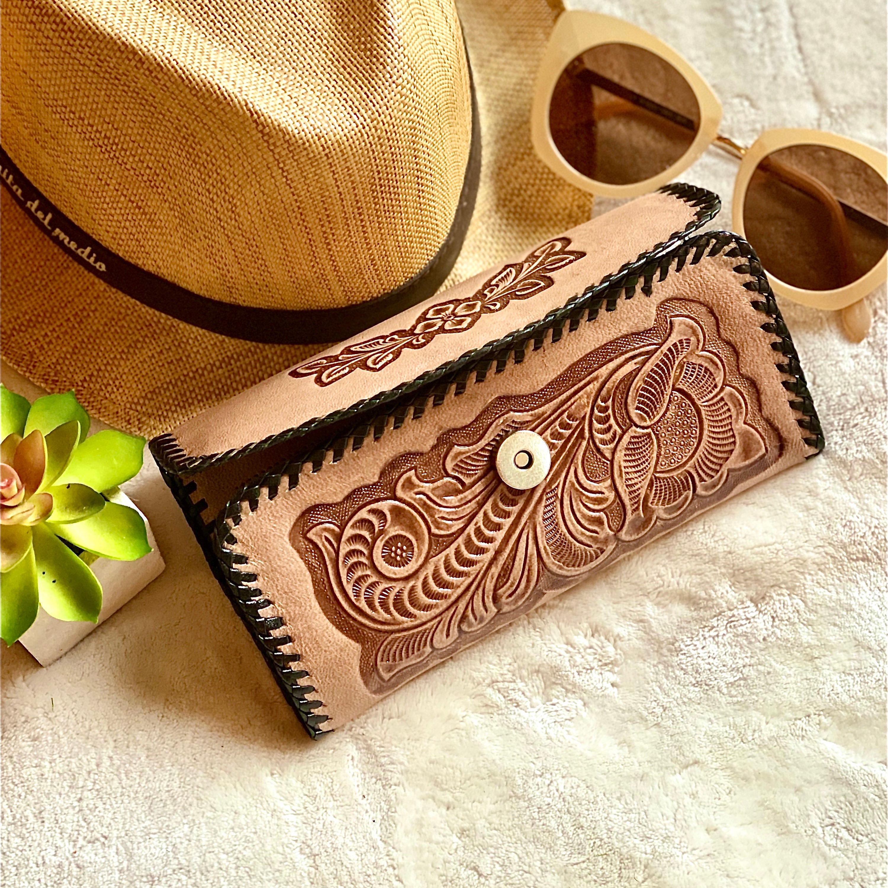 Leather wallet for women Handmade woman wallet Leather wallet women