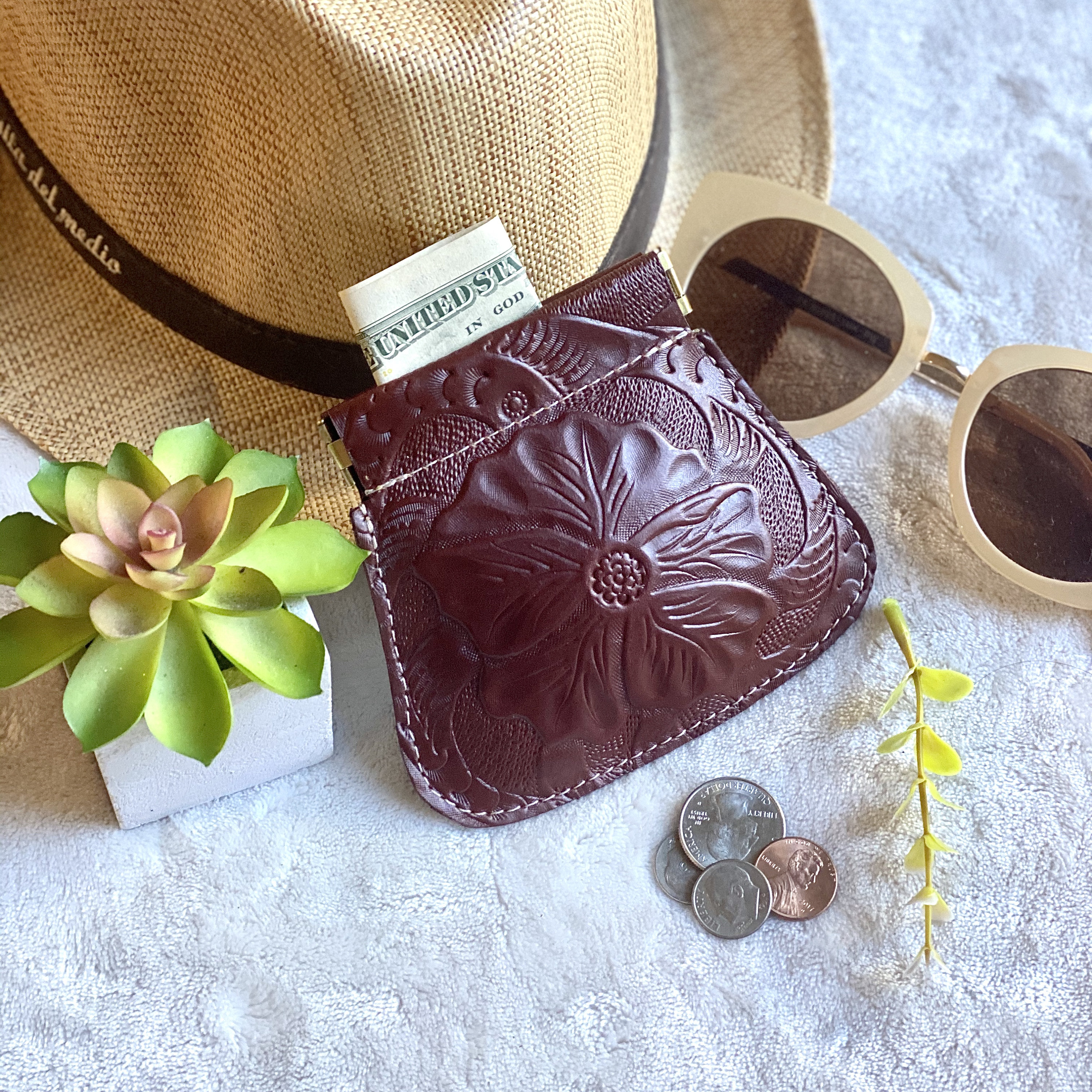 Dot Design Women Girl Mini Purse Coin Bag Key Holder Wallet Small Pouch New  | eBay