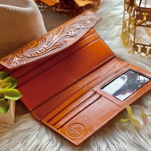 Echtes Leder Damen Portemonnaie • Damen Leder Portemonnaie • Geschenke für ihr Leder Geschenke für sie