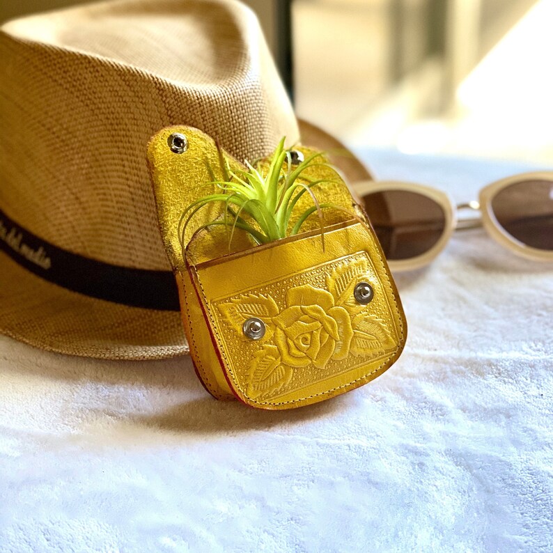 Leather woman coin purse woman change purse leather coin Etsy