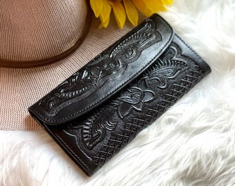 Handmade leather women wallets - Gifts for her - Credit card holder