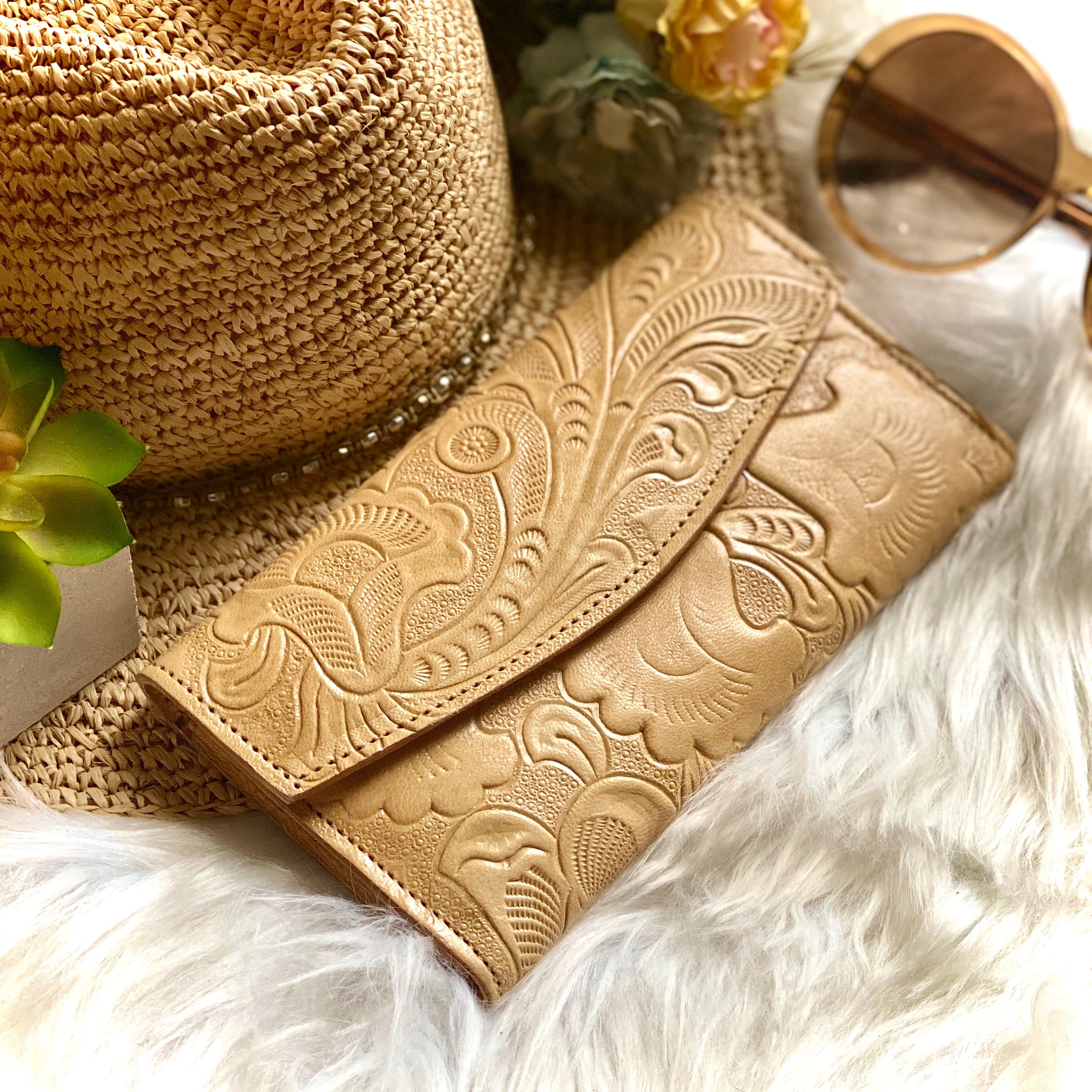 Handcrafted Authentic Leather Wallets for Women Leather Etsy