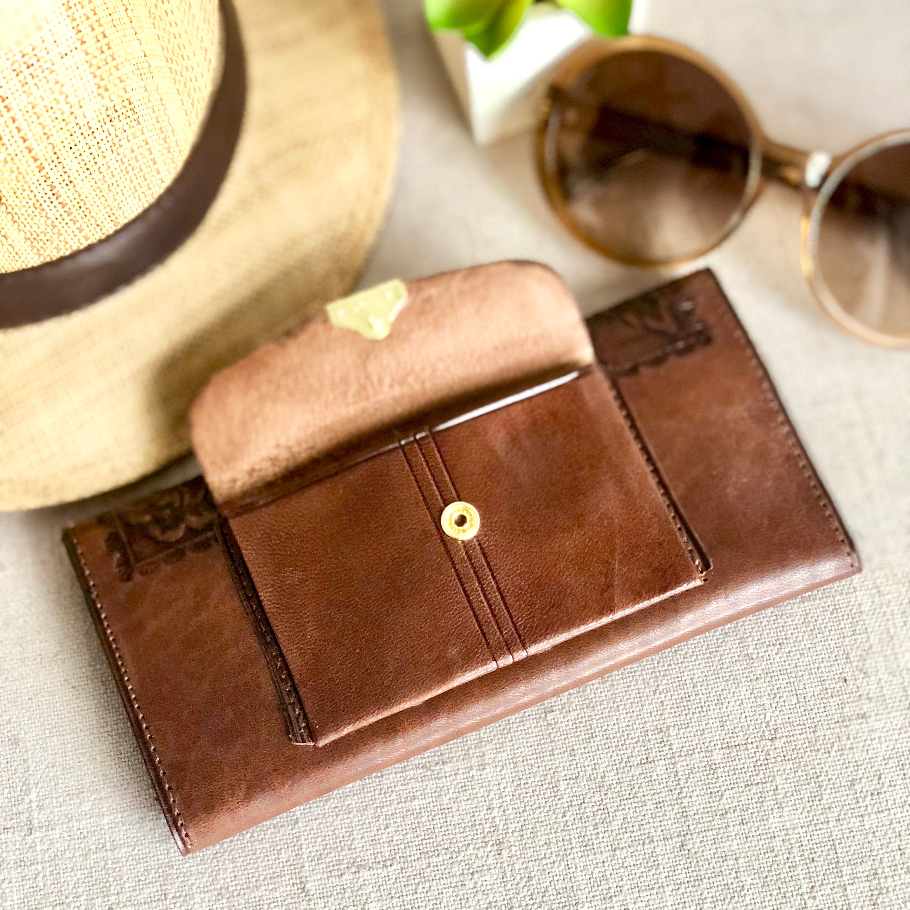 Vintage Style Wallet*Ethnic Wallet*Slim Wallet*Western Wallet*Handmade