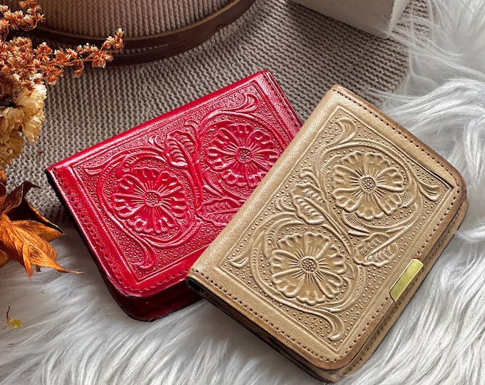 Small wallet •  Minimalist Wallet •  Slim Wallet •  Gifts for her