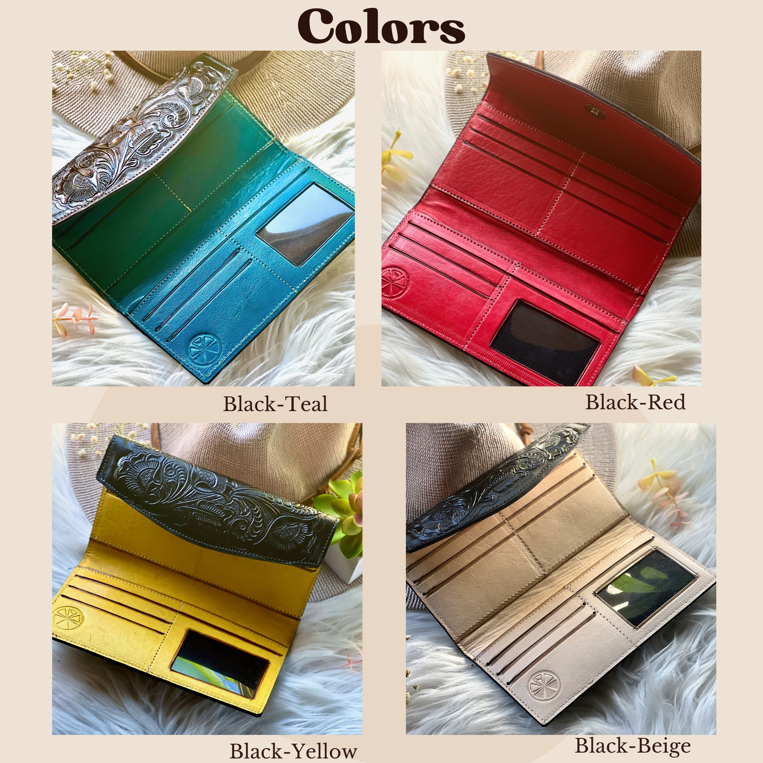 Authentic leather wallets for women• women's wallets • gifts for her
