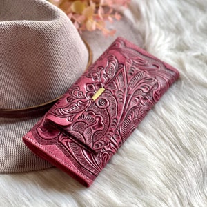 Boho wallets for women • cute leather womens wallets • women wallet • leather gifts for her