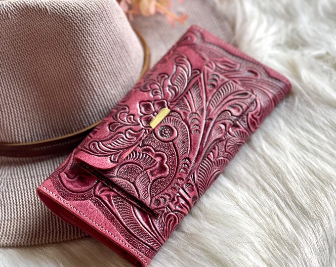 Boho wallets for women • cute leather womens wallets • women wallet • leather gifts for her