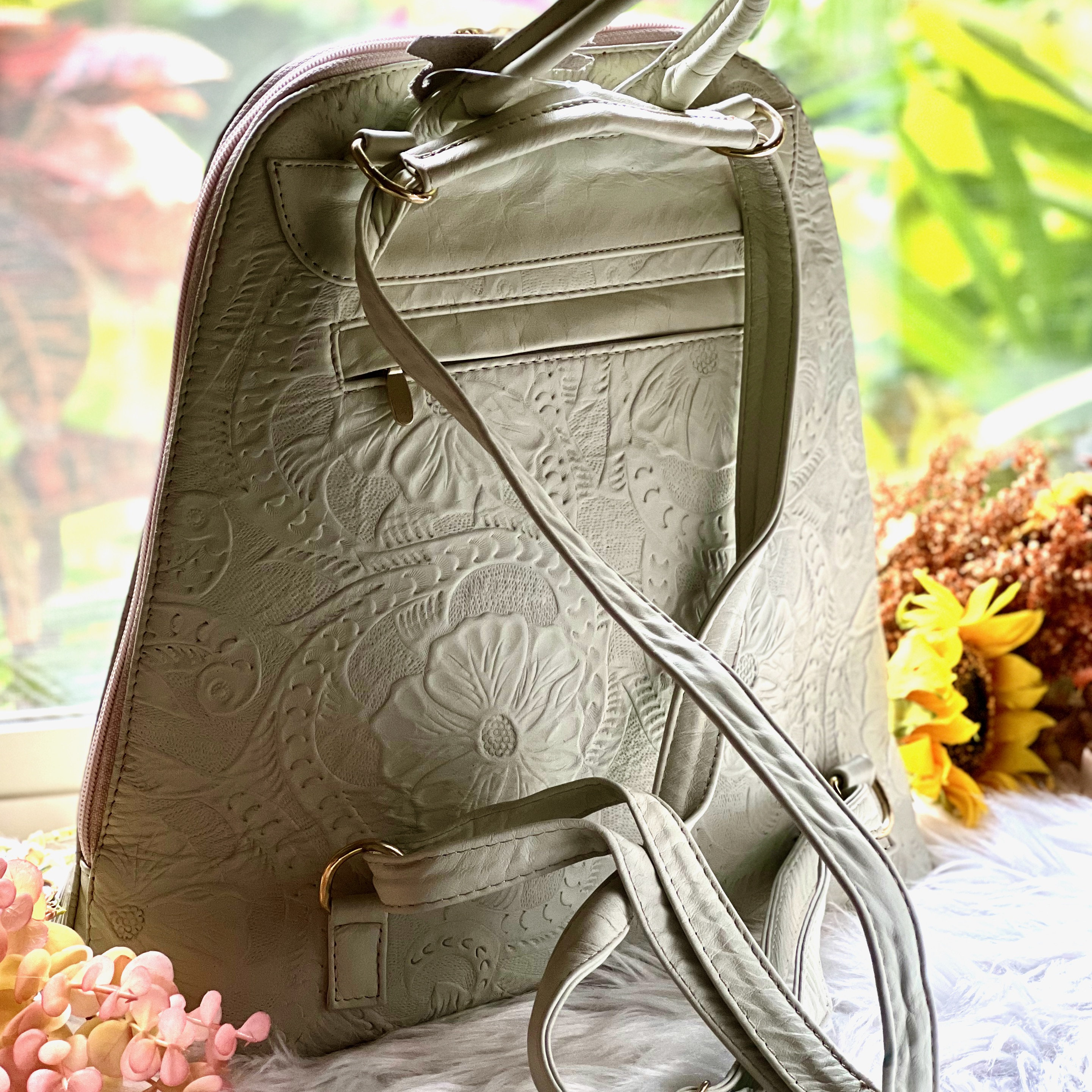Cute backpack purse • Leather backpack women • leather purse backpack