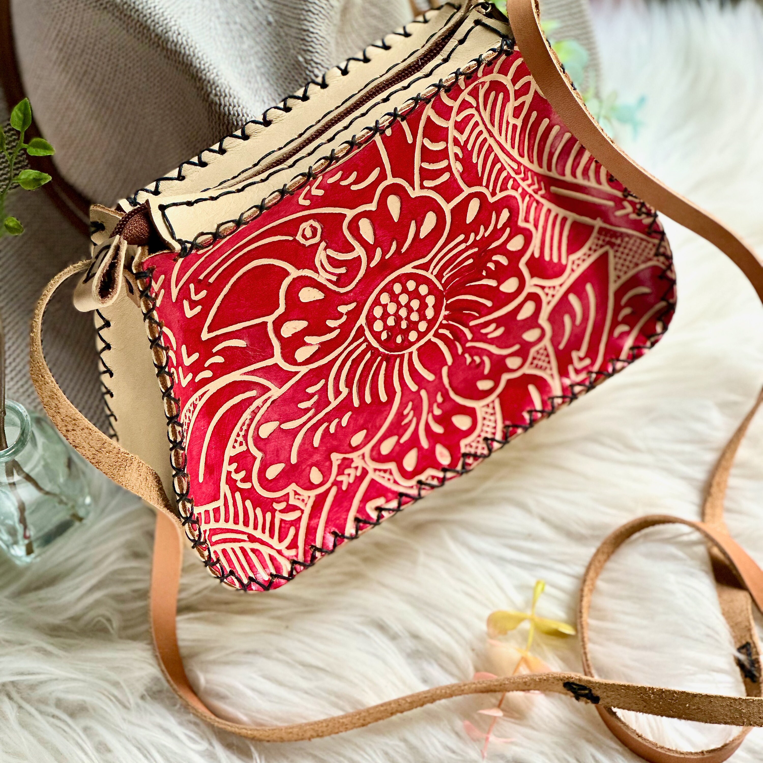 Boho small crossbody bags for women • boho bag • cute bag