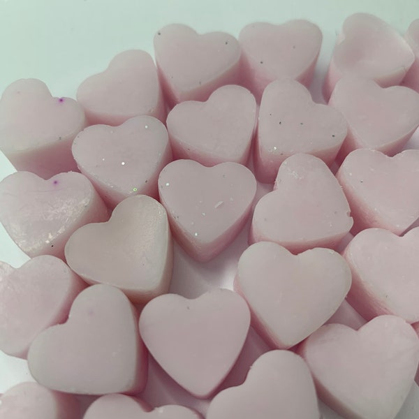 Be Delicious Wax Melts, Coconut & Rapeseed Wax, Home Fragrance, Scented, Gift, Present, Hearts