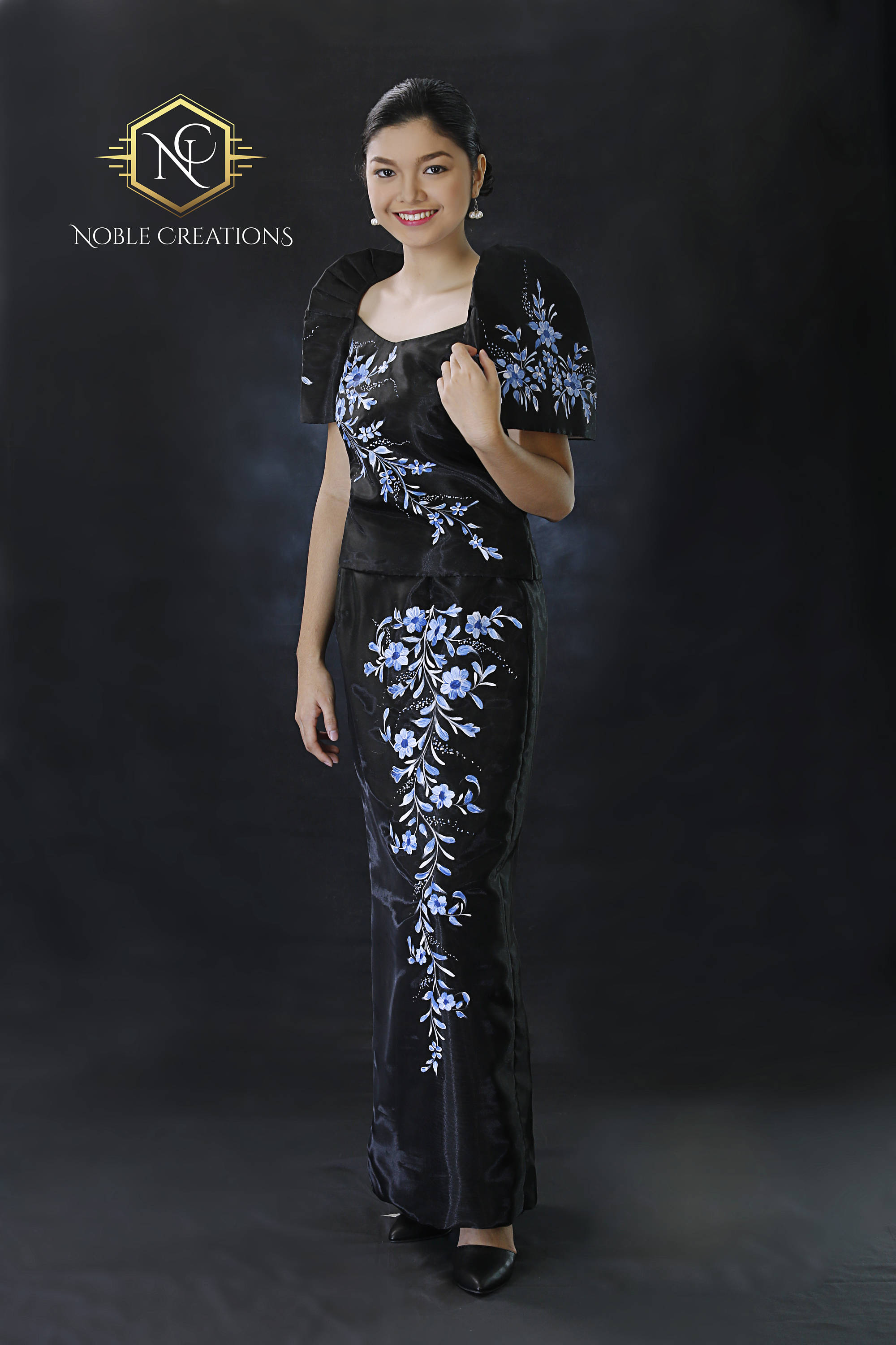 black filipiniana