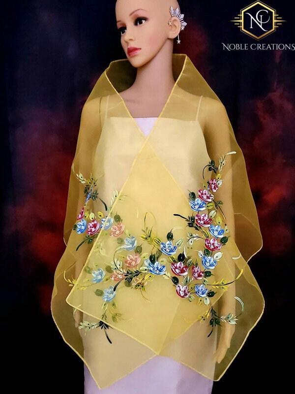 silk filipiniana
