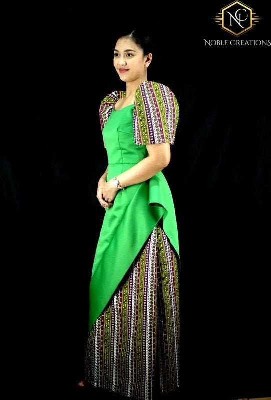 modern maria clara dress