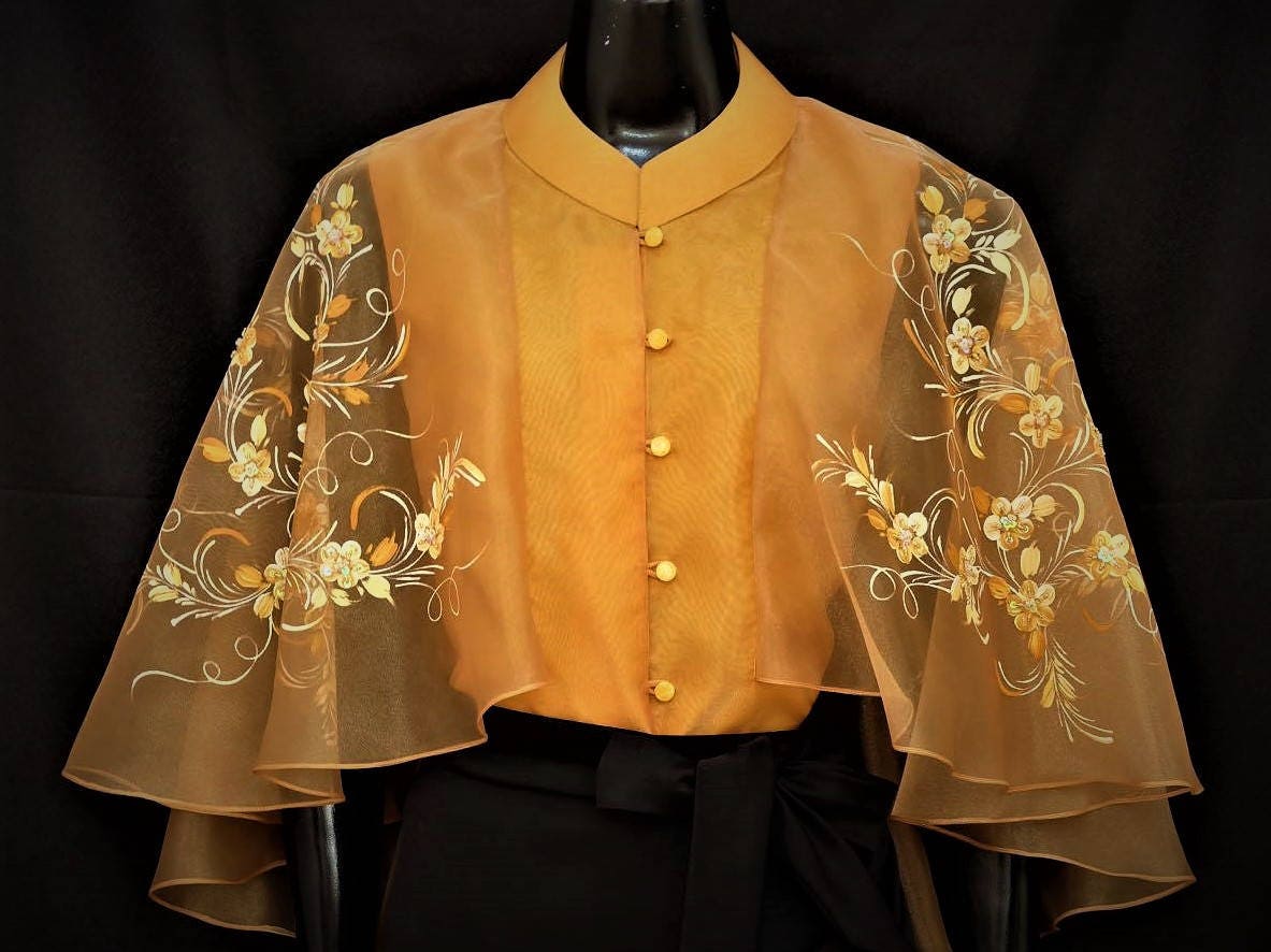 silk filipiniana