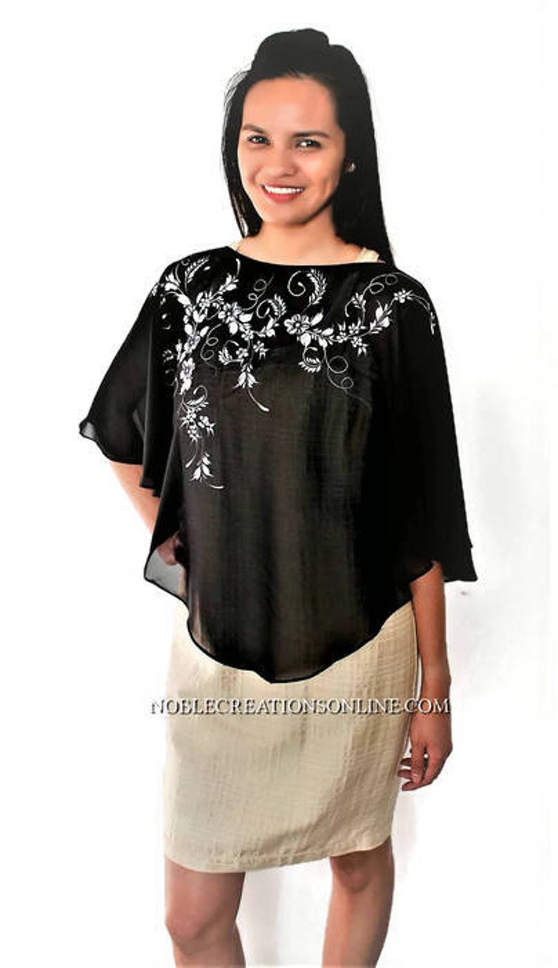 black filipiniana