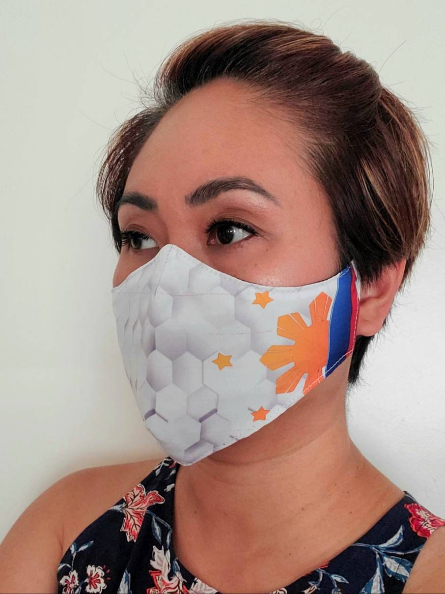 FACE MASK Filipino Flag Inspired NonMedical Sublimation Washable Dust