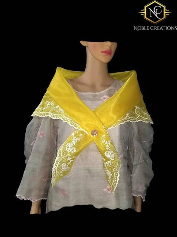 yellow filipiniana