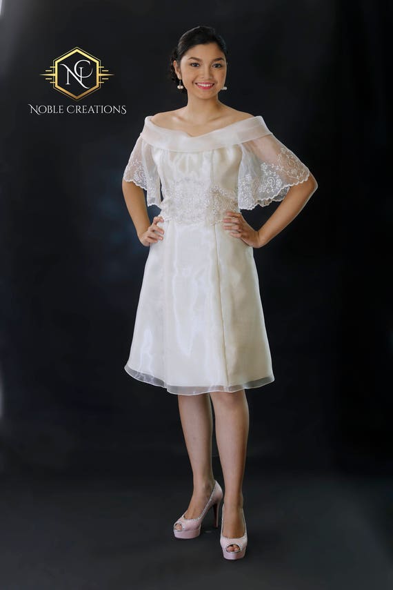 barong dress for wedding