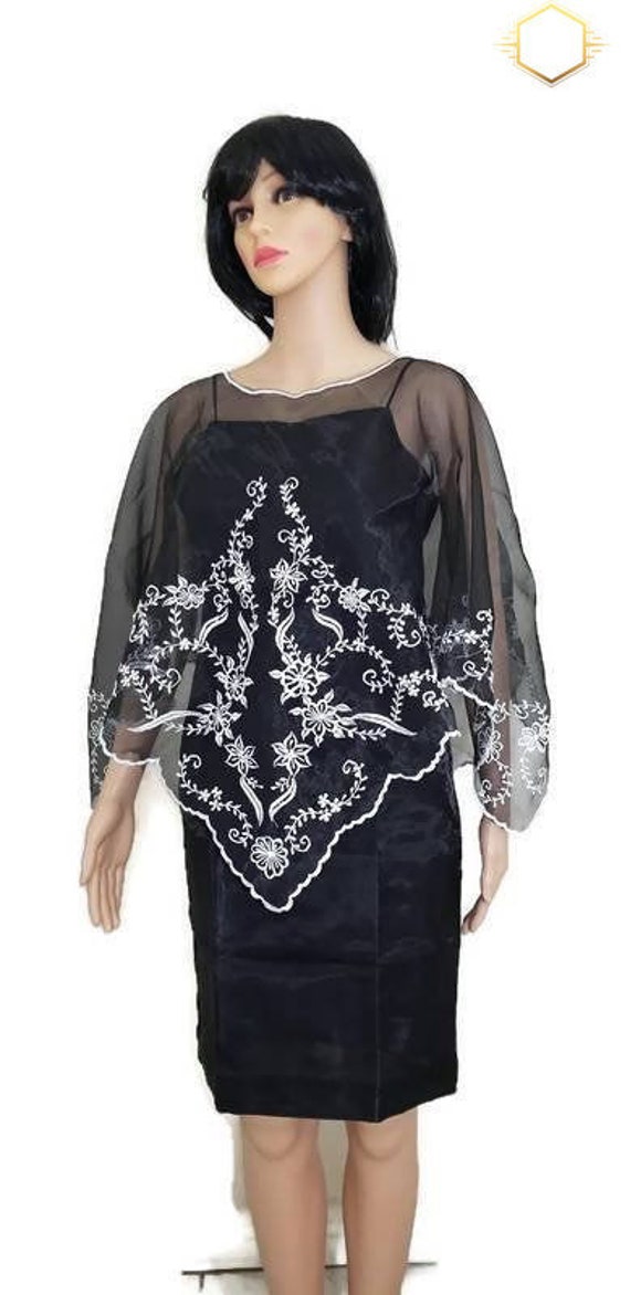 Filipiniana cape top