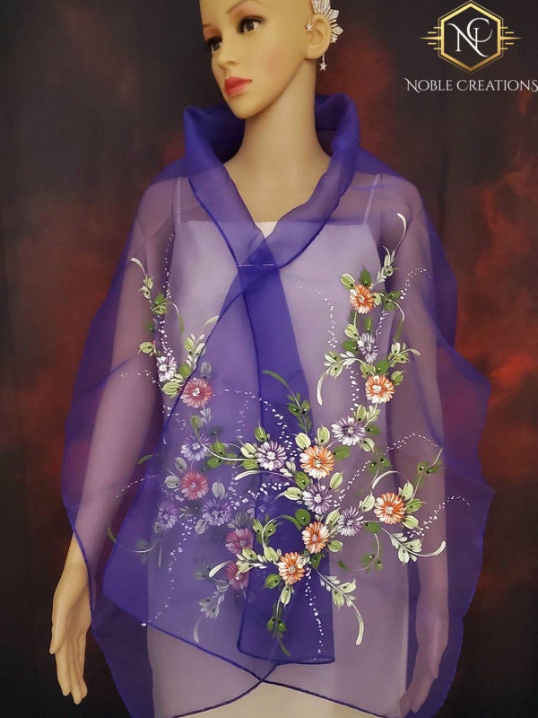 Filipiniana hot sale shawl design