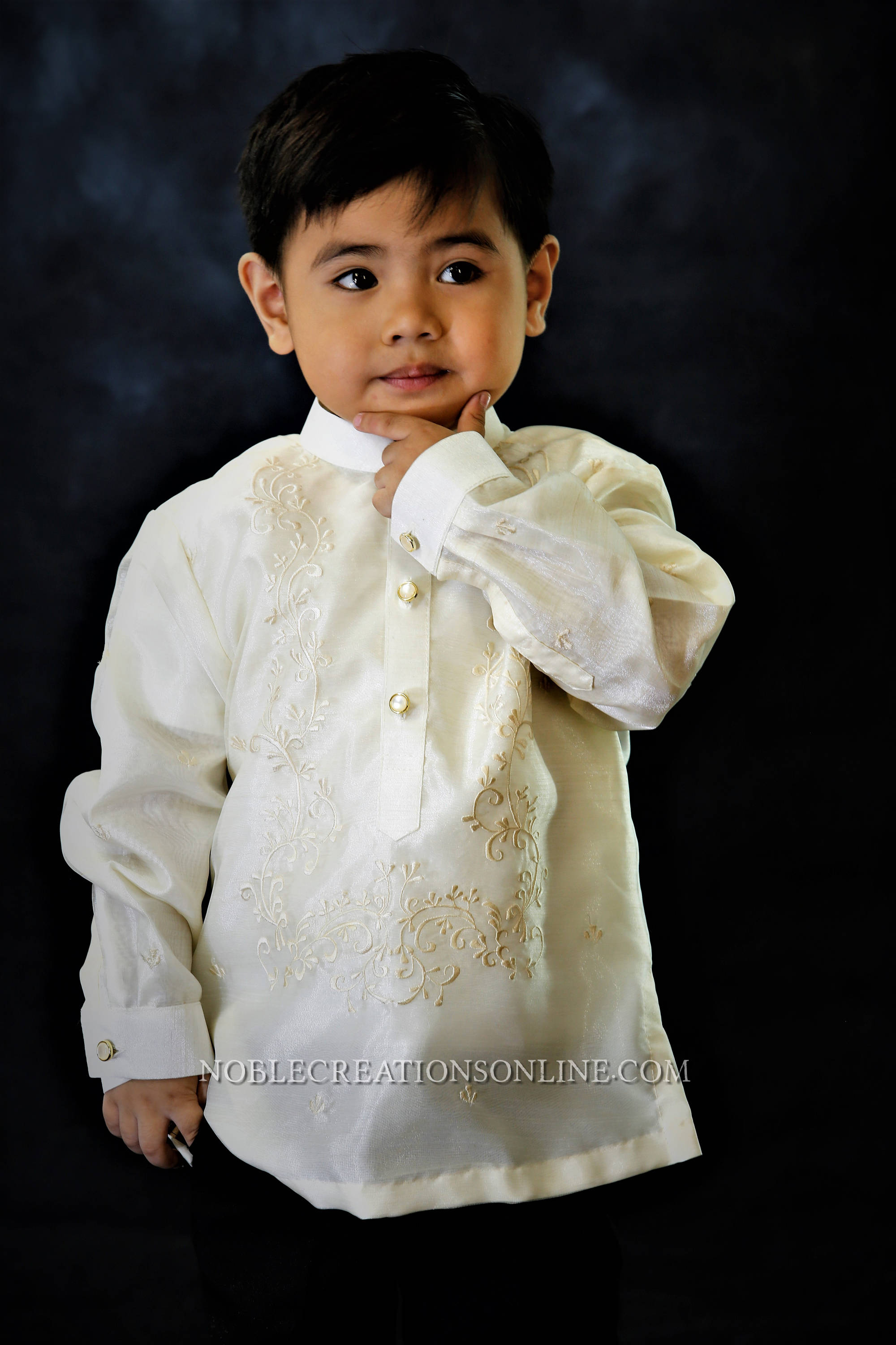 BARONG TAGALOG with Inner Lining Philippine National Costume ...