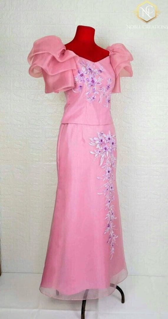 Filipiniana national costume top