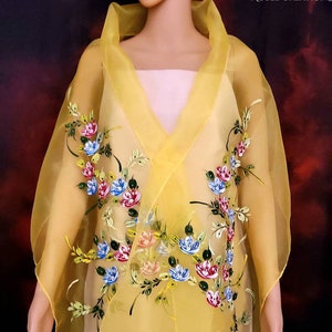 filipiniana shawl design