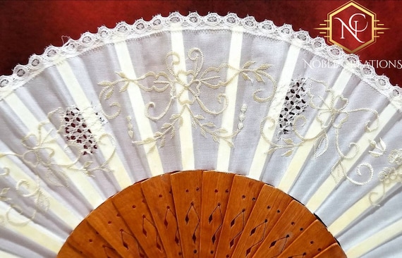 Filipiniana Pamaypay Hand-embroidered ...