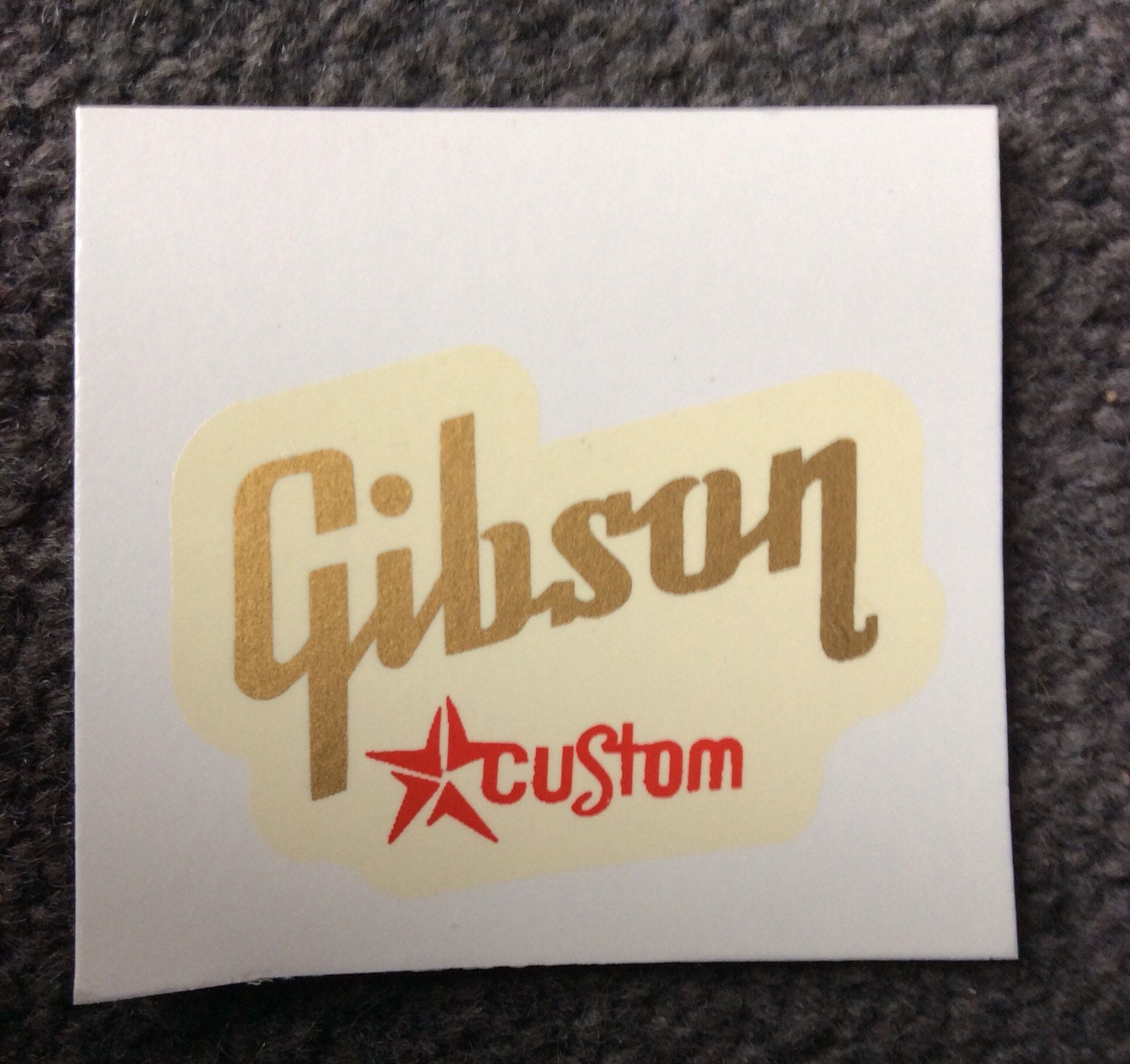 Gibson custom type logo waterslide headstock decals in Etsy