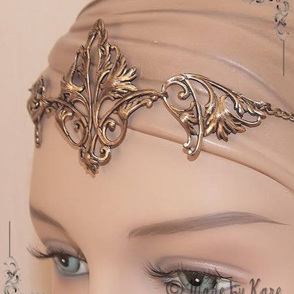 Fairy elven Crown tiara tiara necklace