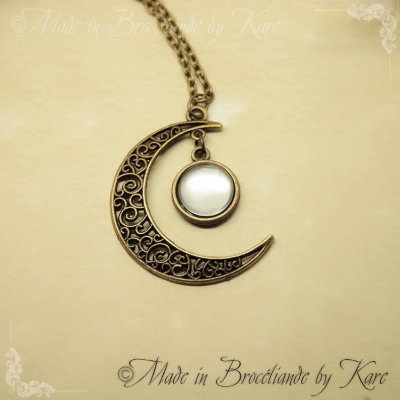 Gealai Celtic Moon gloed ketting afbeelding 4